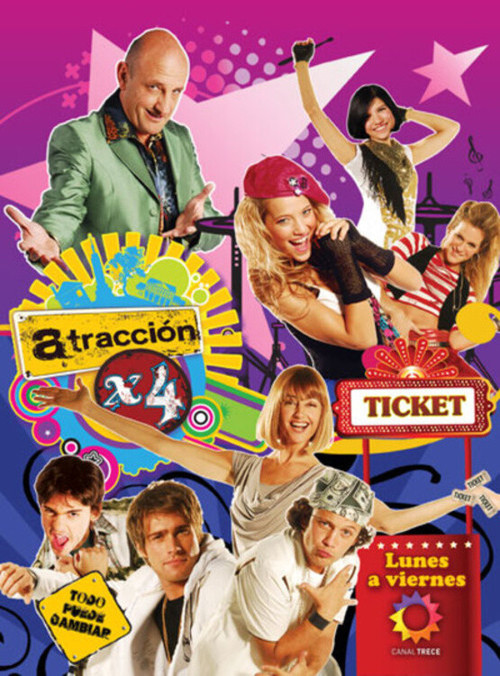 Постер: Atracción x4